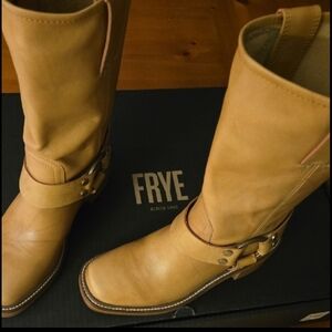Frye Kate Harness Leather Boots NEW IN BOX!